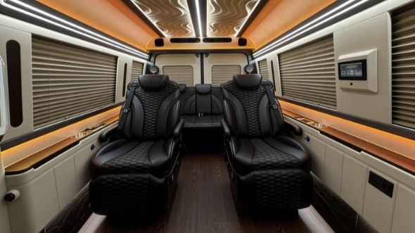 8 passenger sprinter van inside oxnard