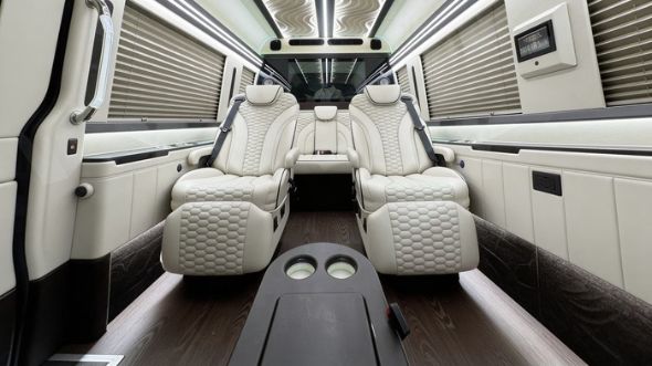 8 passenger sprinter van interior santa clarita