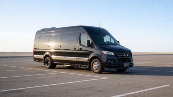 bakersfield private event sprinter van rental
