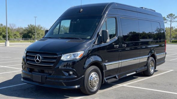 bakersfield wedding sprinter van rental