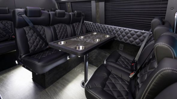 oxnard 10 passenger sprinter van interior