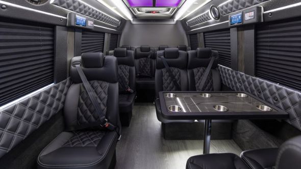 oxnard 15 passenger sprinter van interior