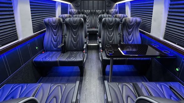 oxnard 20 passenger sprinter van interior