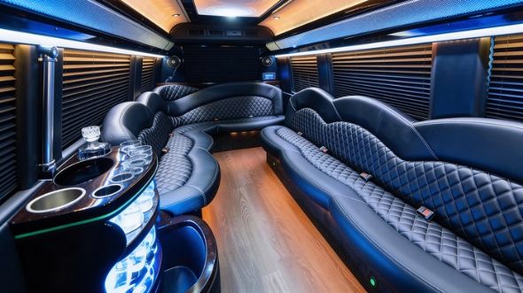 oxnard sprinter limousine interior