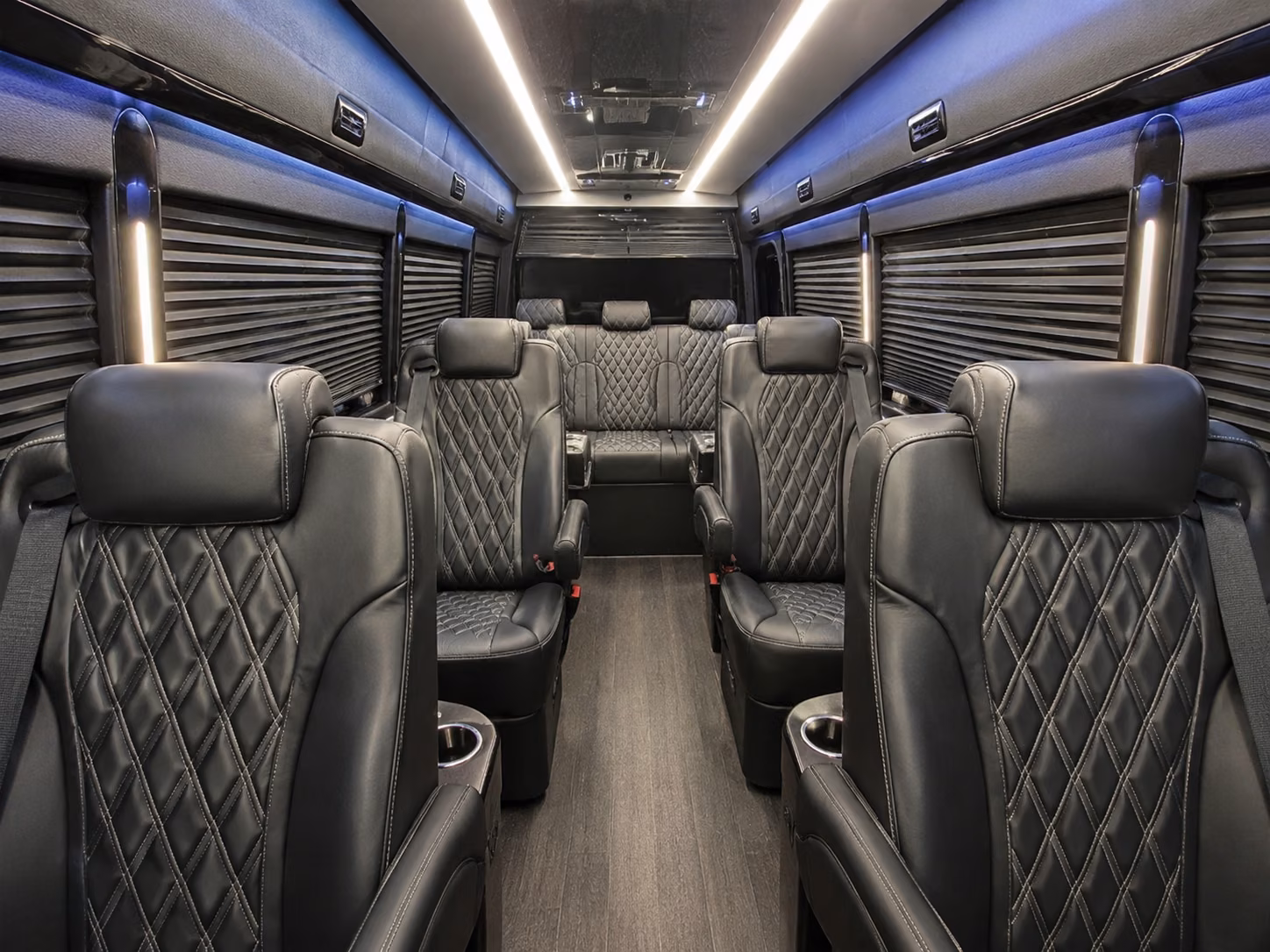 oxnard 12 passenger sprinter van interior