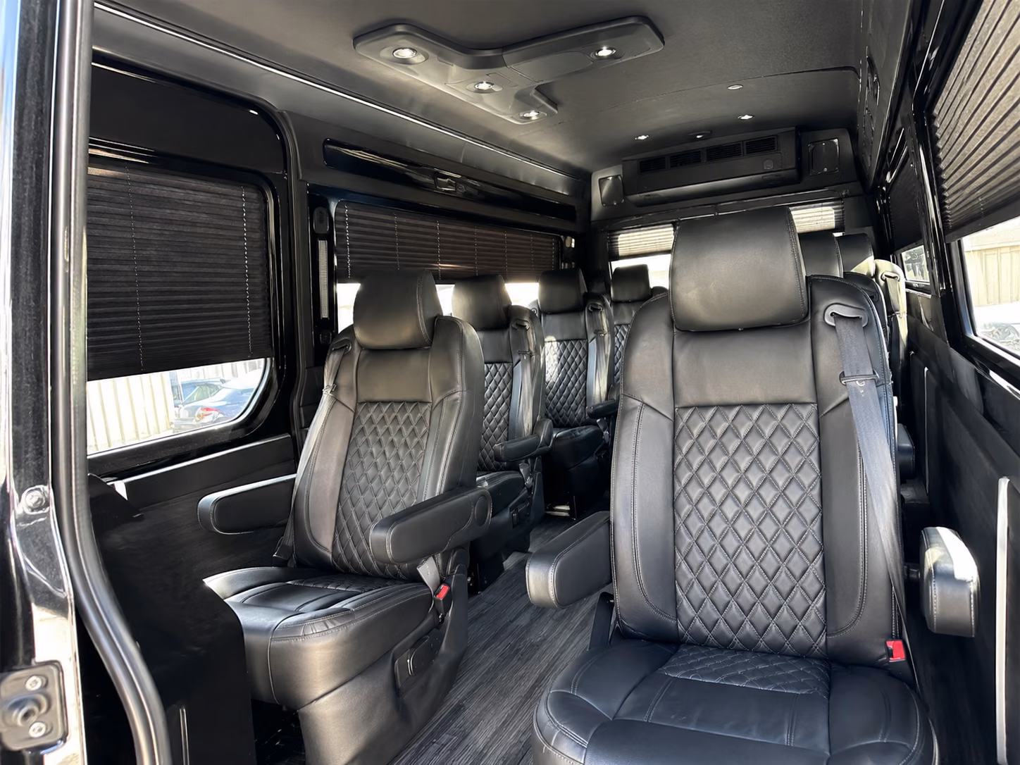 oxnard 15 passenger sprinter van inside