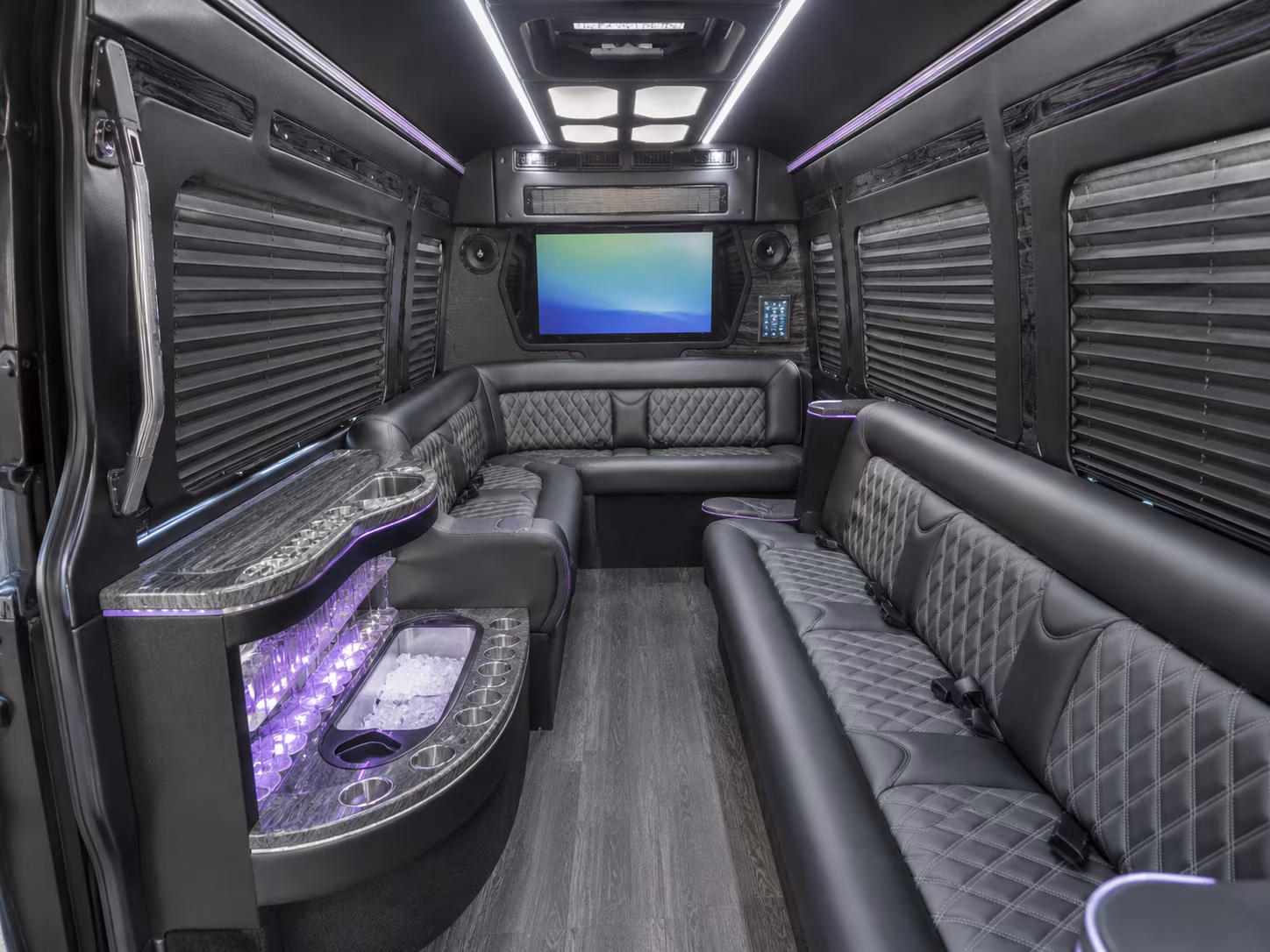 oxnard sprinter limousine interior